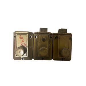 Antique Vintage Door Latch Lot of 3 Yale No Key or Keeper